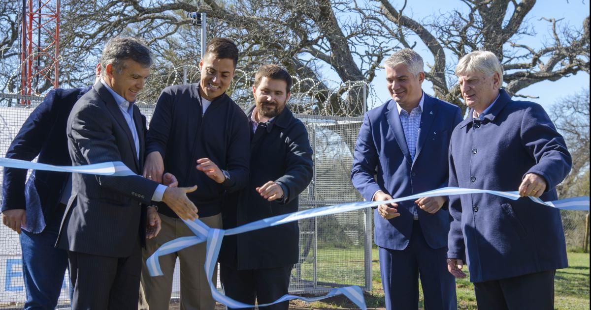 Parque Luro- inauguraron una torre de conectividad y presentaron un programa de observacioacuten de aves