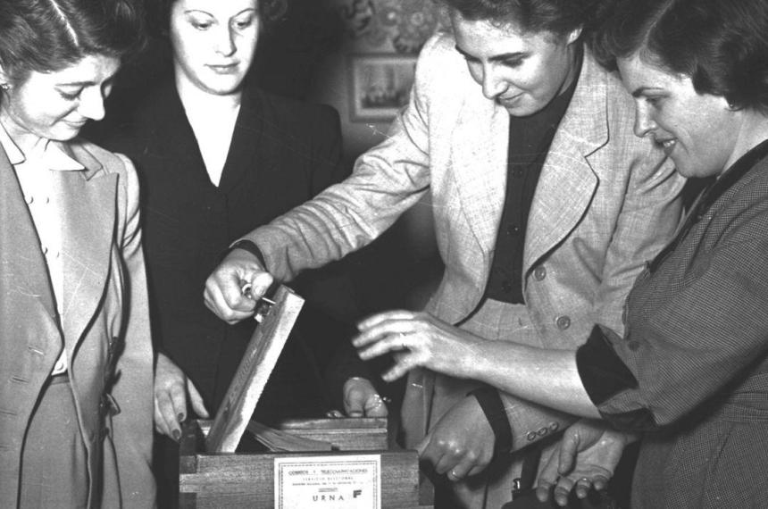 El Consejo de Unidades Baacutesicas recordoacute la conquista del voto femenino y criticoacute al Gobierno nacional