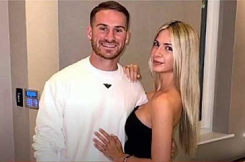 Nacioacute la hija de Alexis Mac Allister y Aileacuten Cova