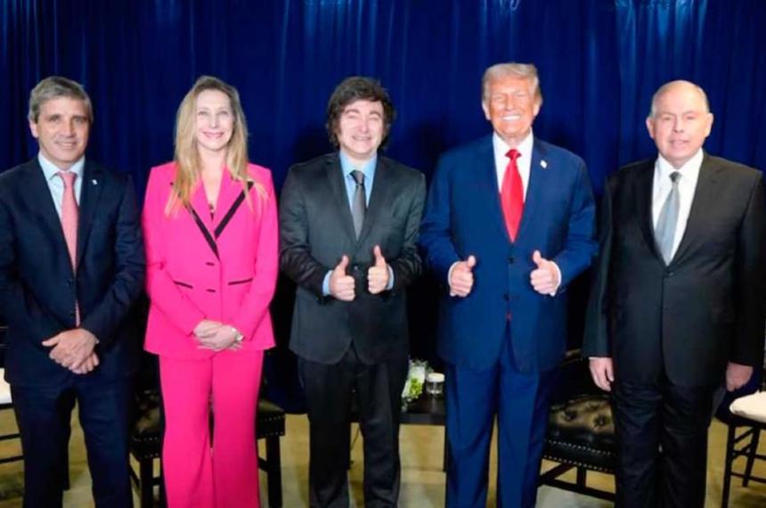 Caputo tras la reunioacuten con Trump- Se habloacute de cifras especiacuteficas y anticipoacute un anuncio del Tesoro de EEUU