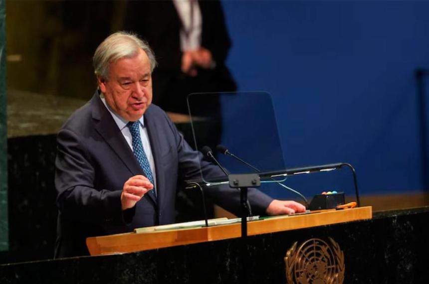 Guterres en la ONU- La paz es nuestra obligacioacuten pero hoy las guerras arrasan