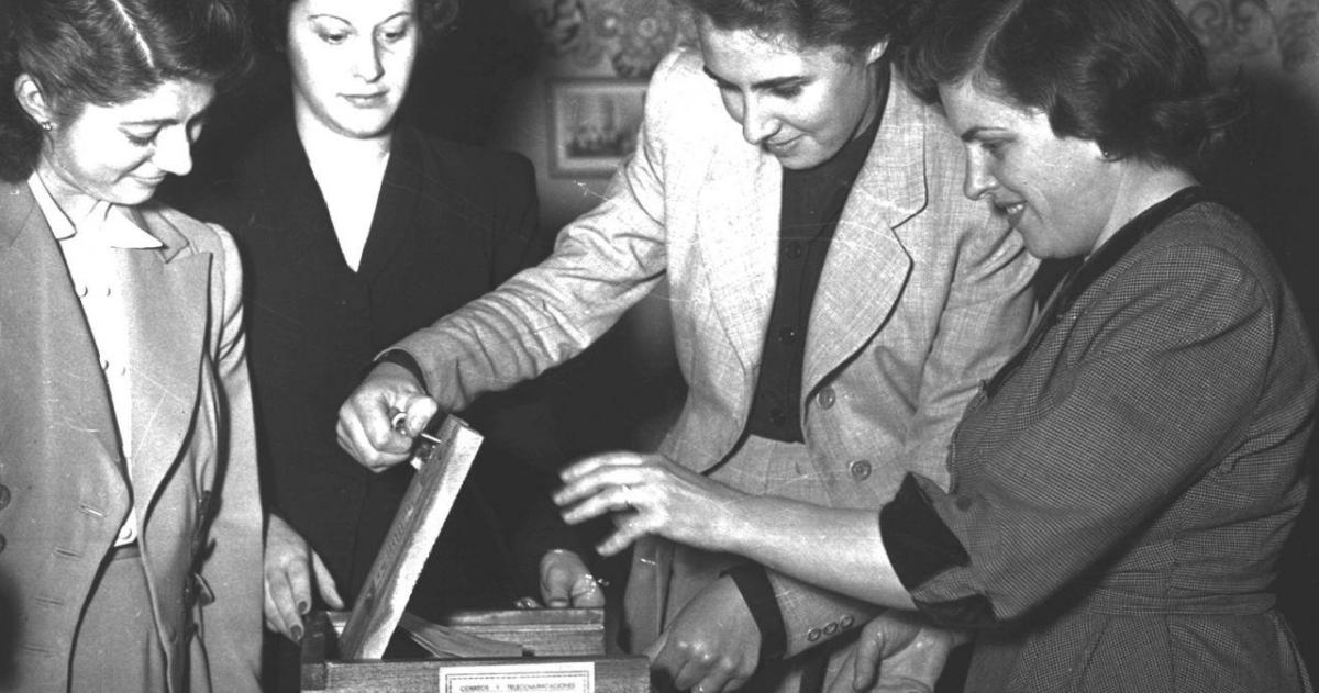 El Consejo de Unidades Baacutesicas recordoacute la conquista del voto femenino y criticoacute al Gobierno nacional