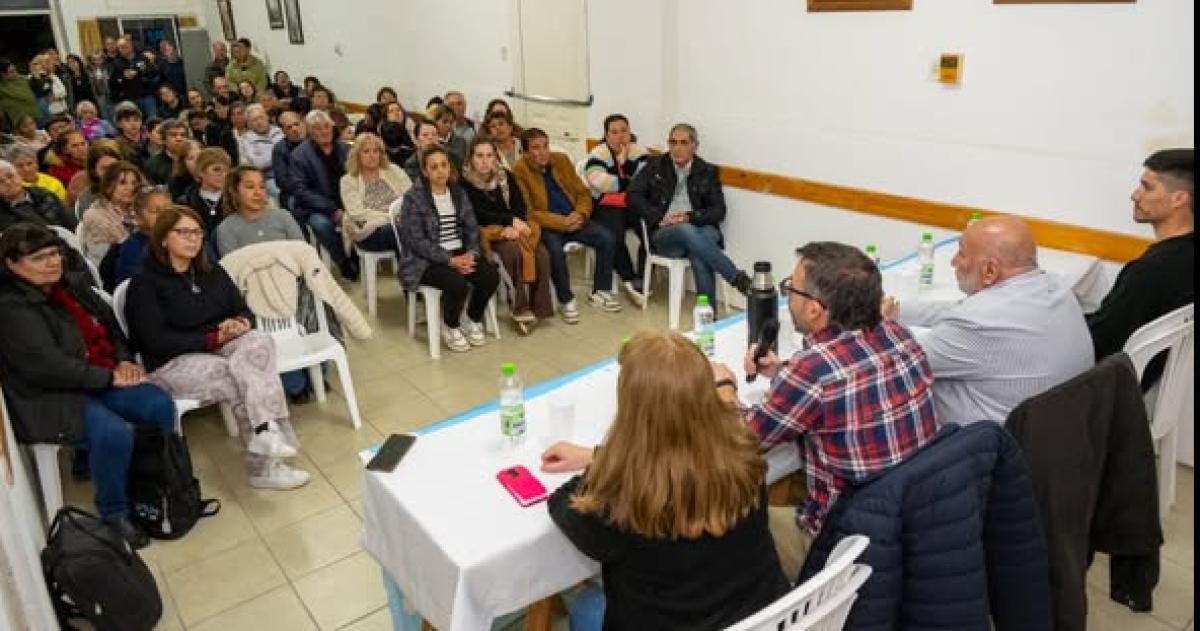 Los candidatos del PJ marcaron la cancha en Quemuacute