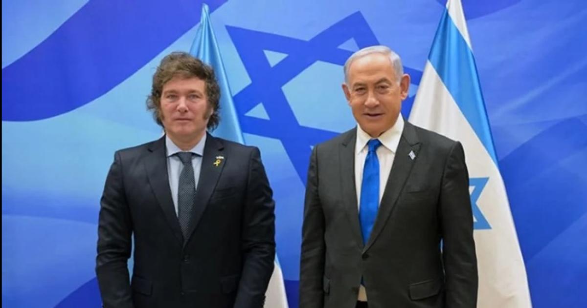 Milei cierra su visita a Nueva York con una reunioacuten bilateral con Netanyahu