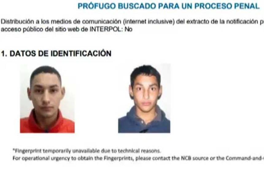 Triple crimen- emiten pedido de captura internacional contra la mano derecha de Pequentildeo J