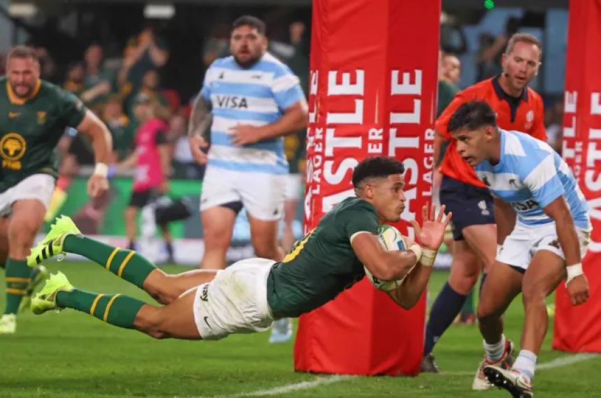 Dura derrota de Los Pumas ante Sudaacutefrica