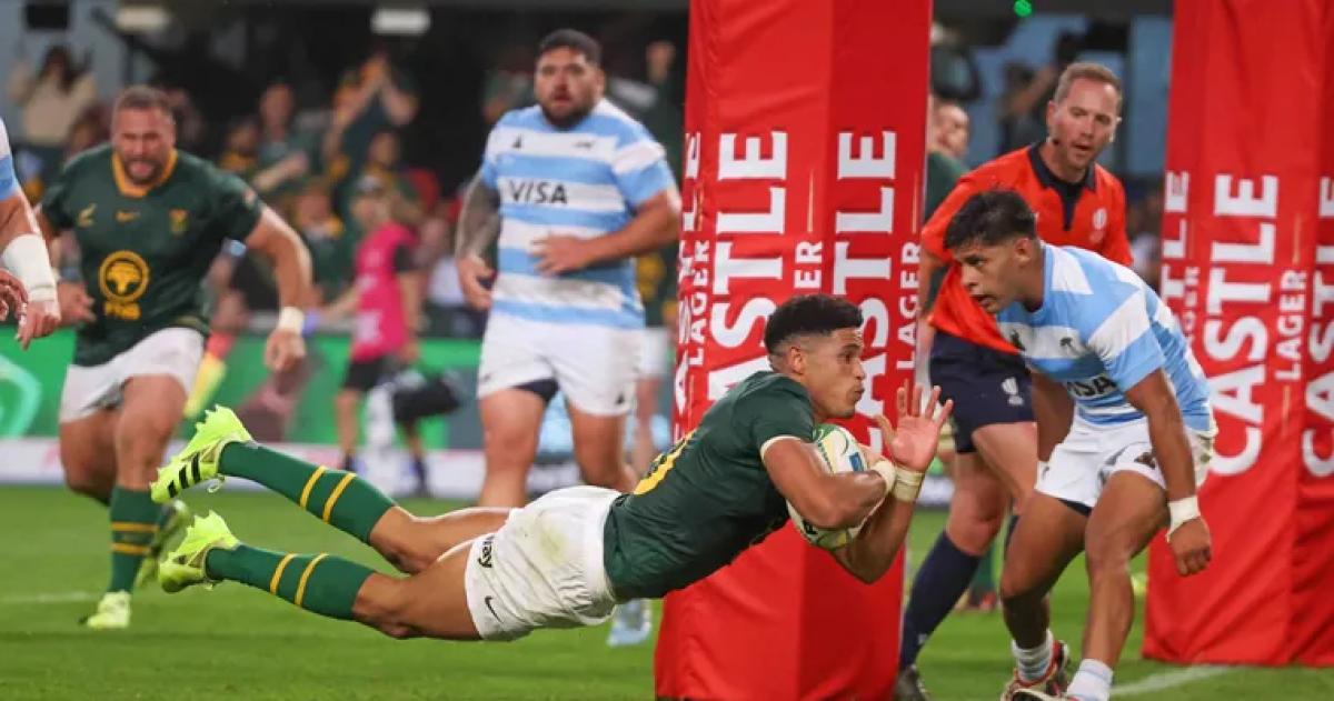 Dura derrota de Los Pumas ante Sudaacutefrica