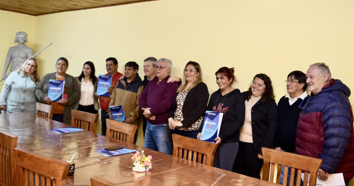 Familias de Puelches accedieron a creacuteditos Rucalhue para mejorar sus viviendas