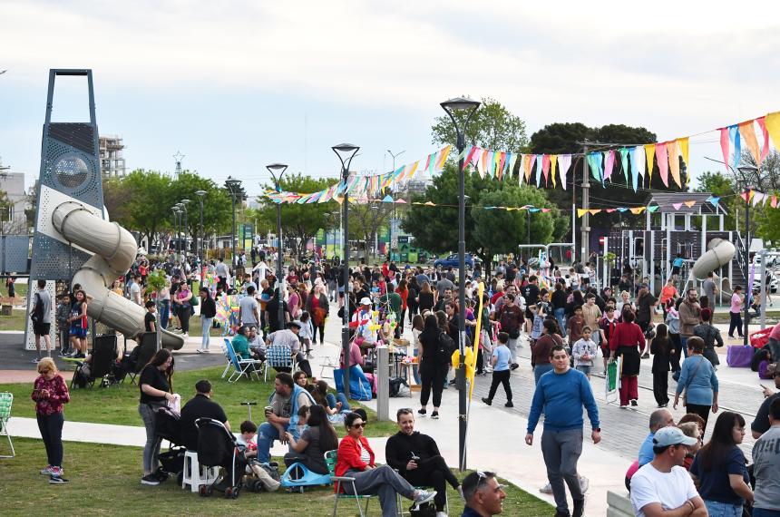 Santa Rosa cerroacute el mes de la primavera con juegos y muacutesica