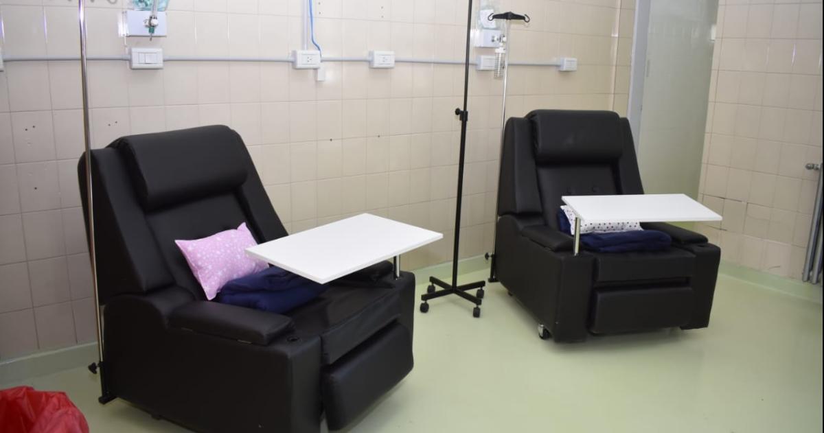 Servicio de Oncologiacutea del Hospital Buodo ya concretoacute maacutes de 400 quimioterapias