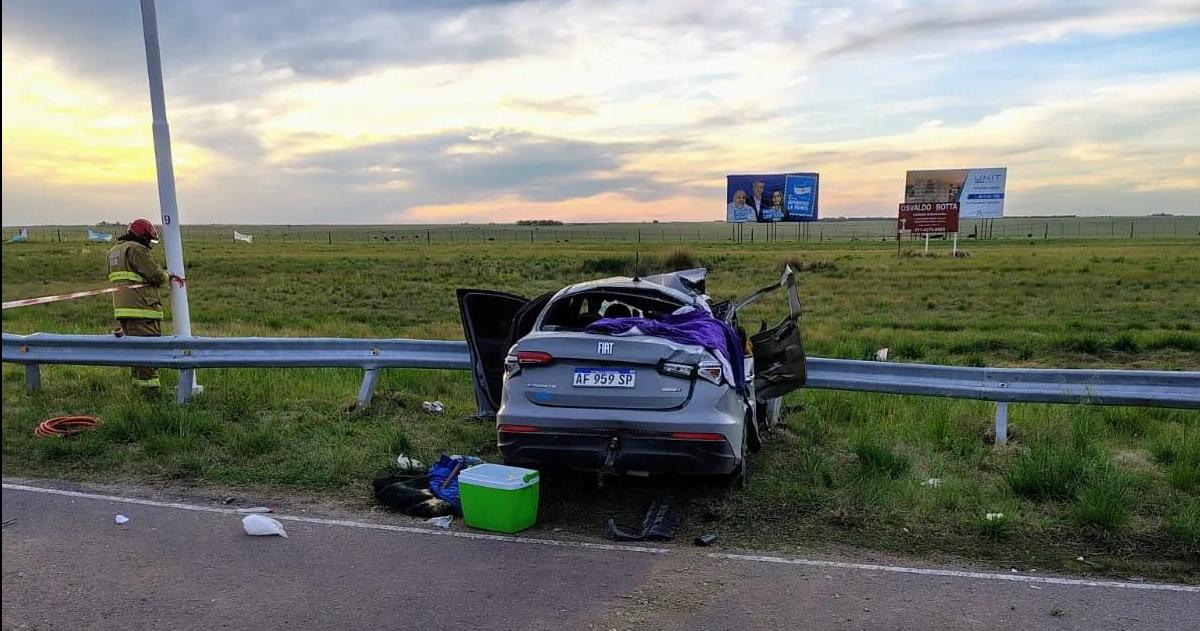 Identifican a la viacutectima fatal del choque en rutas 35 y 18