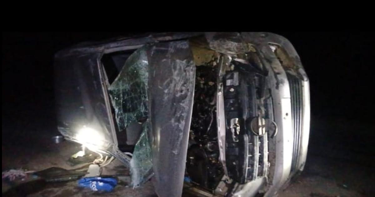 Macachiacuten- una camioneta robada fue encontrada volcada y sin sus ocupantes