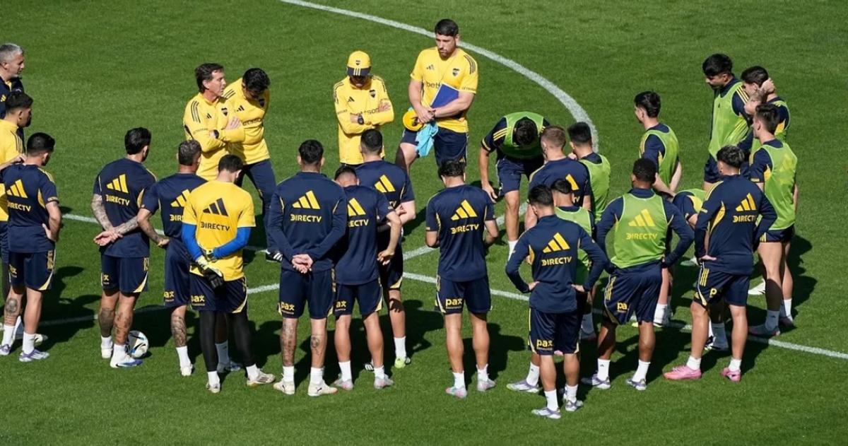 Auacuten sin el retorno de Russo Boca volvioacute a los entrenamientos tras la derrota ante Defensa y Justicia