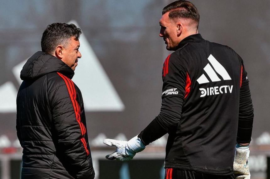 Enzo Peacuterez casi descartado ante Racing- Gallardo mueve fichas en River