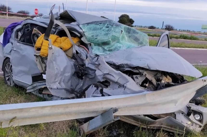 Otra muerte por el choque en el cruce de las Rutas 35 y 18