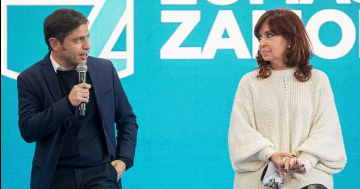 Cristina Kirchner y Axel Kicillof se reunieron en San Joseacute 1111