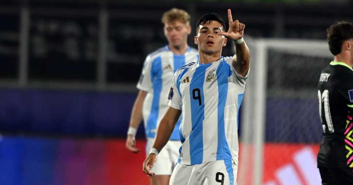 La Seleccioacuten Argentina Sub 20 le ganoacute a Australia y clasificoacute a octavos