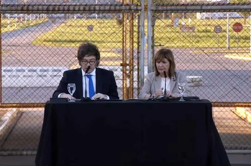 Milei presentoacute el nuevo Coacutedigo Penal- Necesitamos tolerancia cero y penas maacutes duras