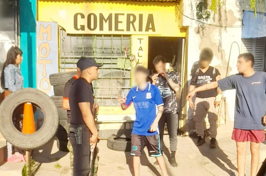 Chocoacute en Circunvalacioacuten y protagonizoacute un altercado con la Policiacutea