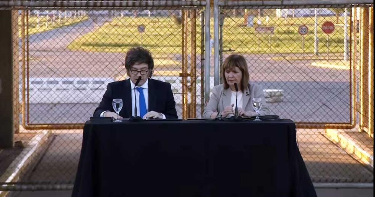 Milei presentoacute el nuevo Coacutedigo Penal- Necesitamos tolerancia cero y penas maacutes duras
