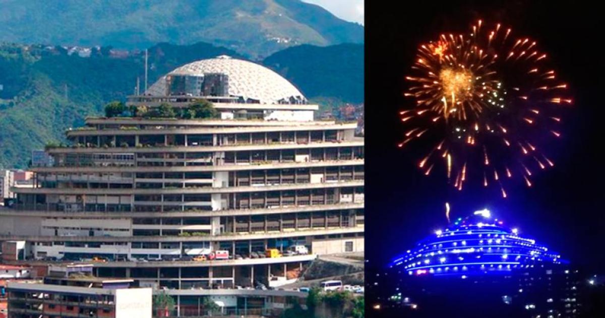 Fuegos artificiales desde la caacutercel- Maduro encendioacute la Navidad en El Helicoide