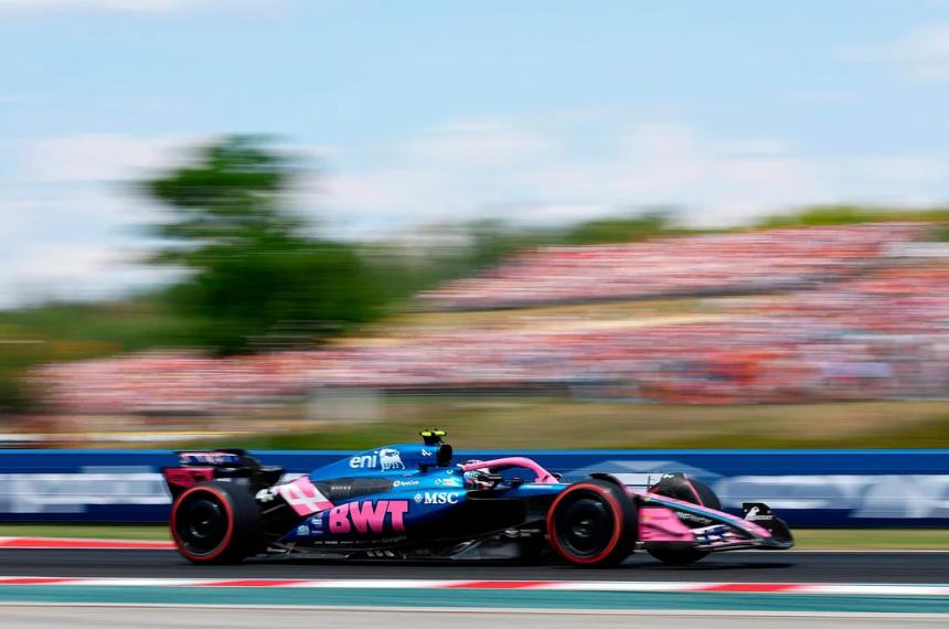 Colapinto terminoacute 19deg en la praacutectica libre 1 del GP de Singapur