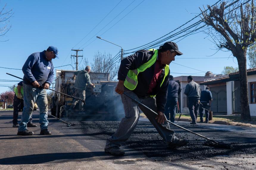 Di Naacutepoli destacoacute el ritmo constante y visible de las obras puacuteblicas en la ciudad