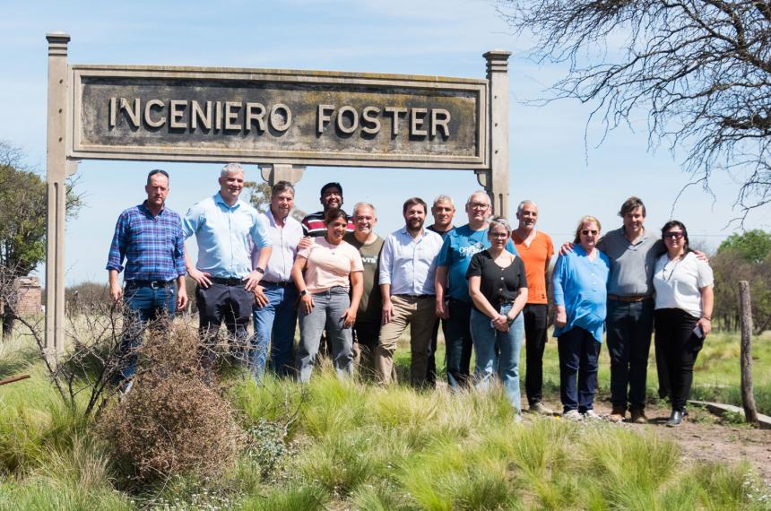Ingeniero Foster quedoacute incorporado a la red de fibra oacuteptica provincial