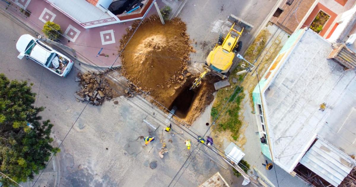 Saneamiento en Villa Alonso- finalizoacute una obra clave para el barrio