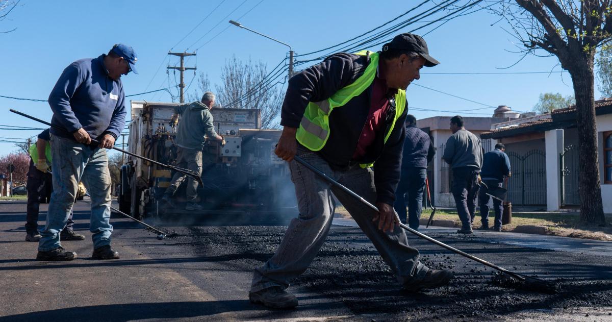 Di Naacutepoli destacoacute el ritmo constante y visible de las obras puacuteblicas en la ciudad