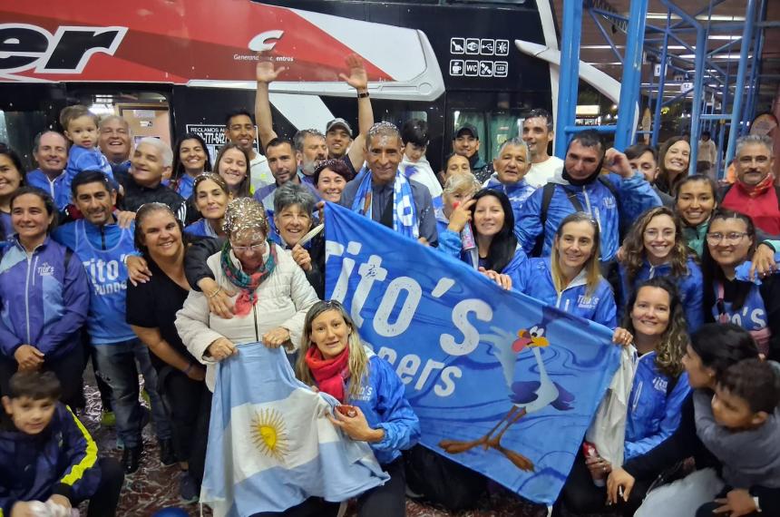 Recibimiento para Tito Sueldo