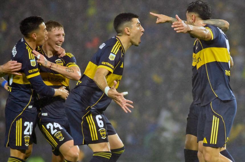 Boca golea a Newells