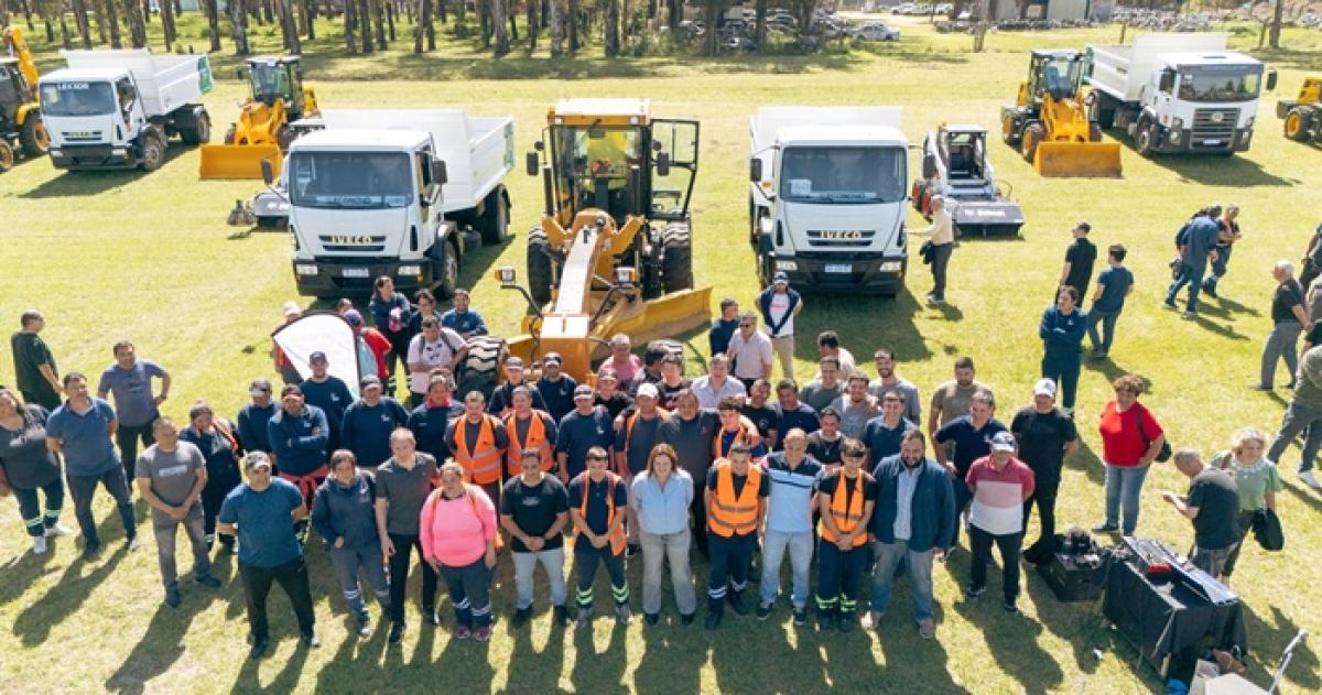 Pico- presentaron el parque automotor municipal