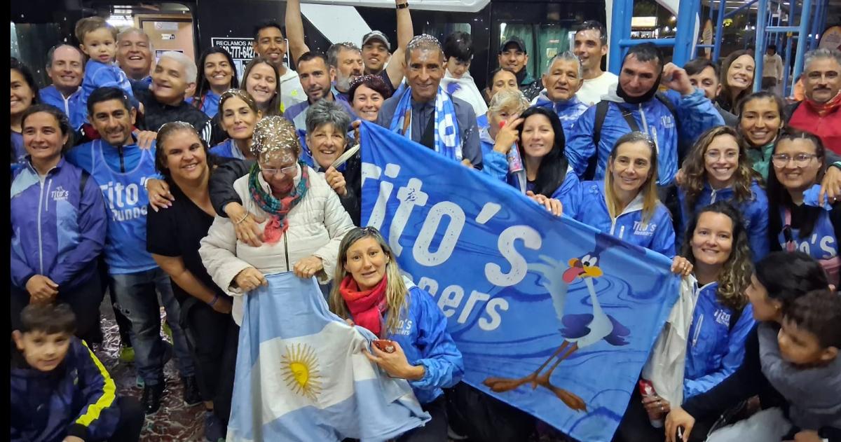 Recibimiento para Tito Sueldo