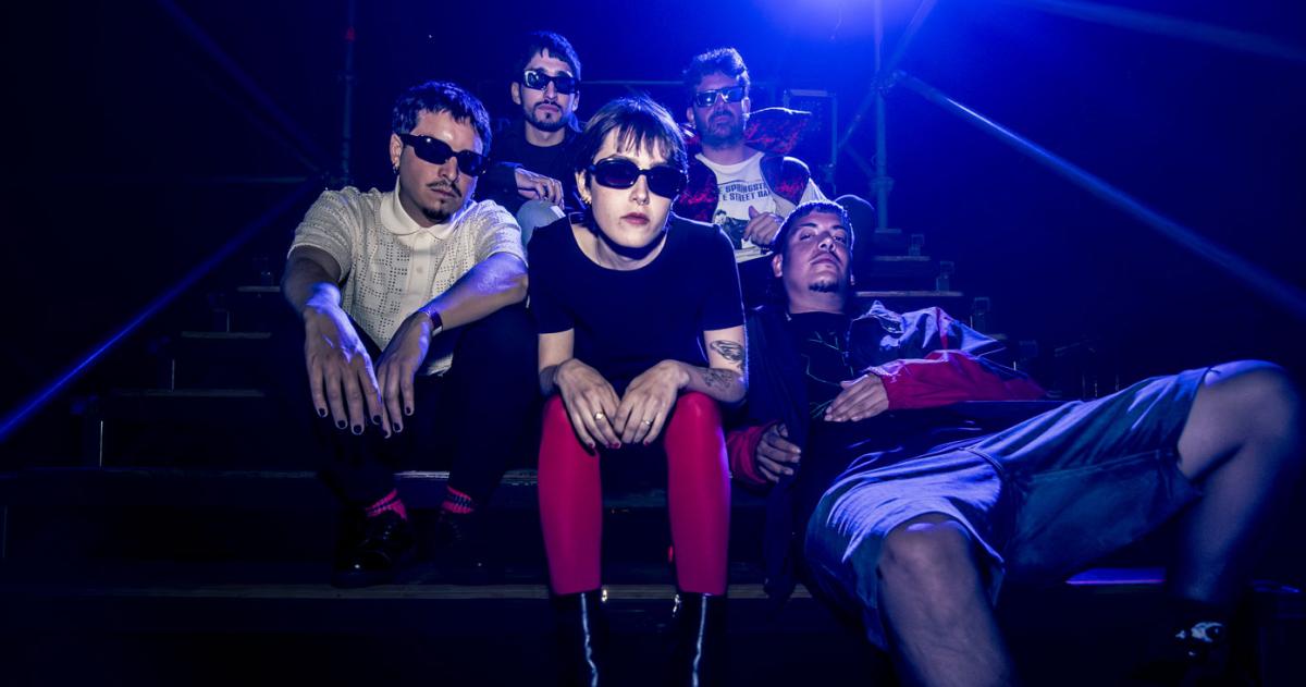 Lucy Pataneacute en el festival por los 10 antildeos de Rock amp Arte