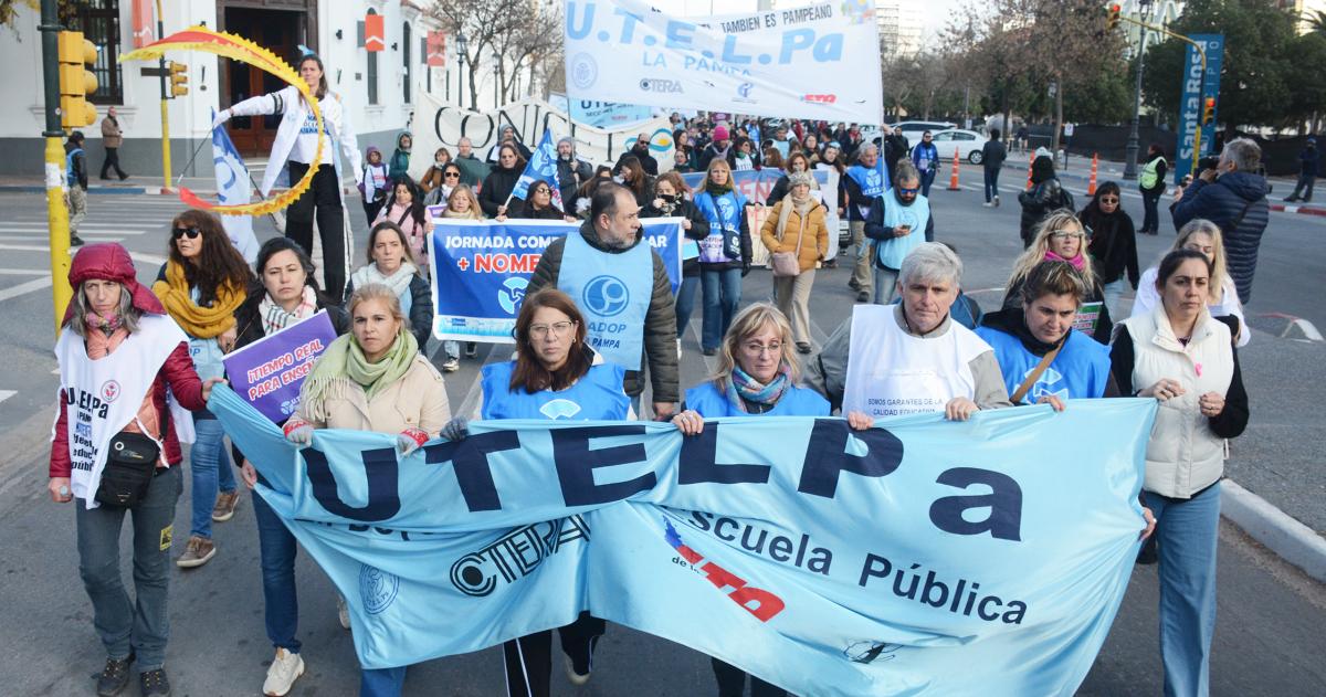 UTELPa se suma al paro nacional docente convocado por CTERA