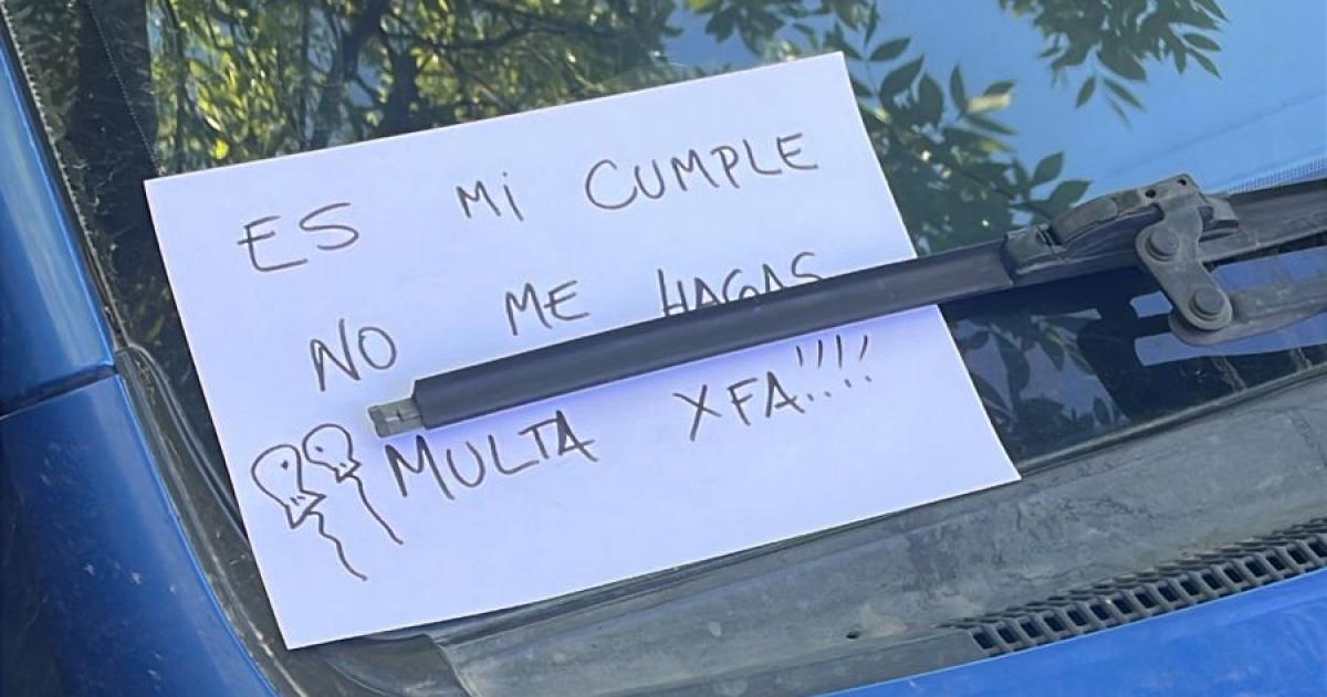 Cumpleantildeos feliz iquesty sin multa El ingenio santarrosentildeo desafiacutea al estacionamiento medido