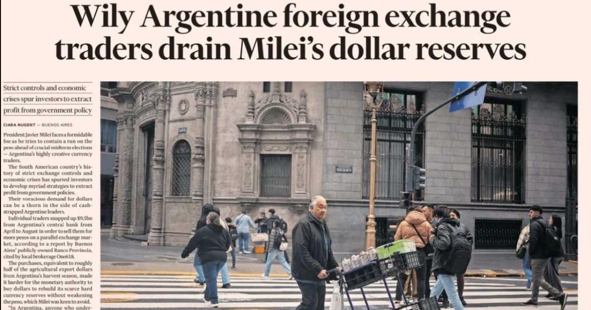 Dura advertencia del Financial Times- El fracaso de Milei ha inquietado a los inversores