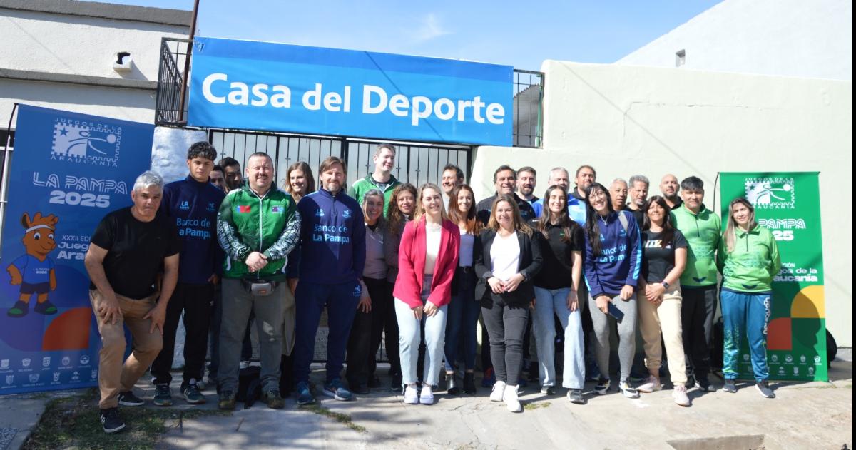 Plenario y recorrida de sedes de los Juegos de la Araucaniacutea 2025