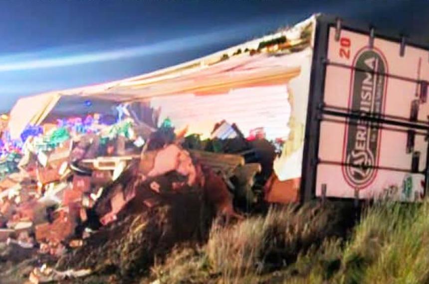El siniestro vial ocurrió sobre la Ruta Nacional 152