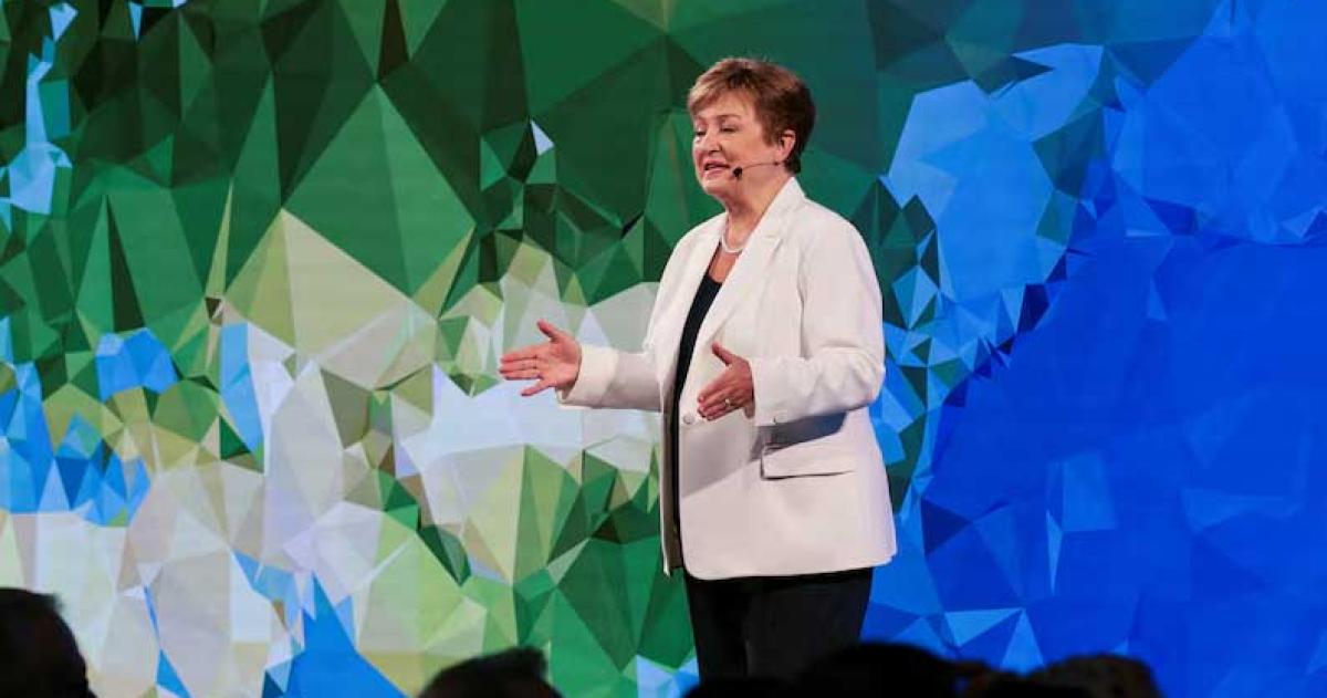 Kristalina Georgieva se refirió al ajuste en la Argentina como un intento de sumar apoyo popular a políticas fiscales sostenibles