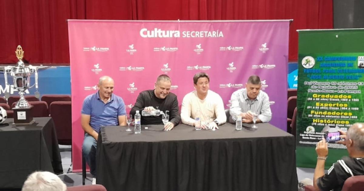 La Pampa se prepara para recibir a cientos de futbolistas veteranos