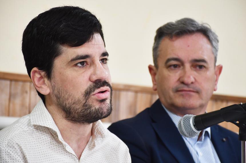El presidente de la CPE Manuel Simpson anunció obras millonarias en Santa Rosa-Toay