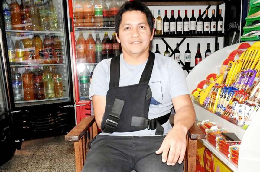 Cruzada solidaria para que Oscar Arce pueda acceder a una proacutetesis