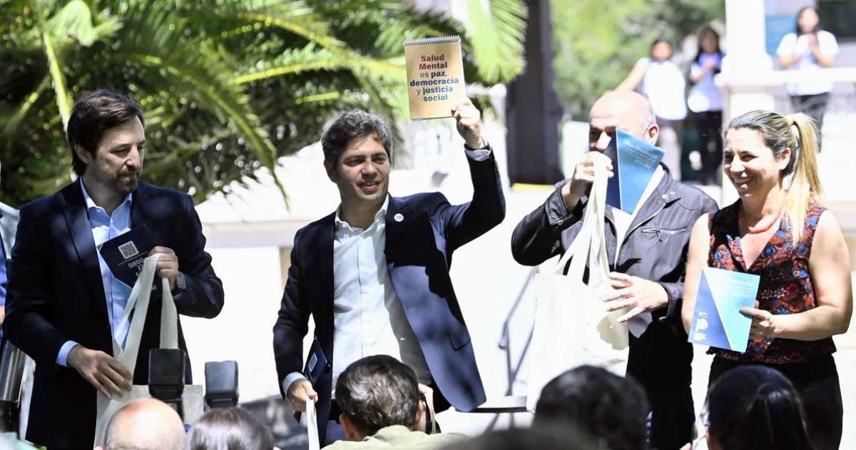 Axel Kicillof Nicolas Kreplak Mario Secco y Julieta Calmels