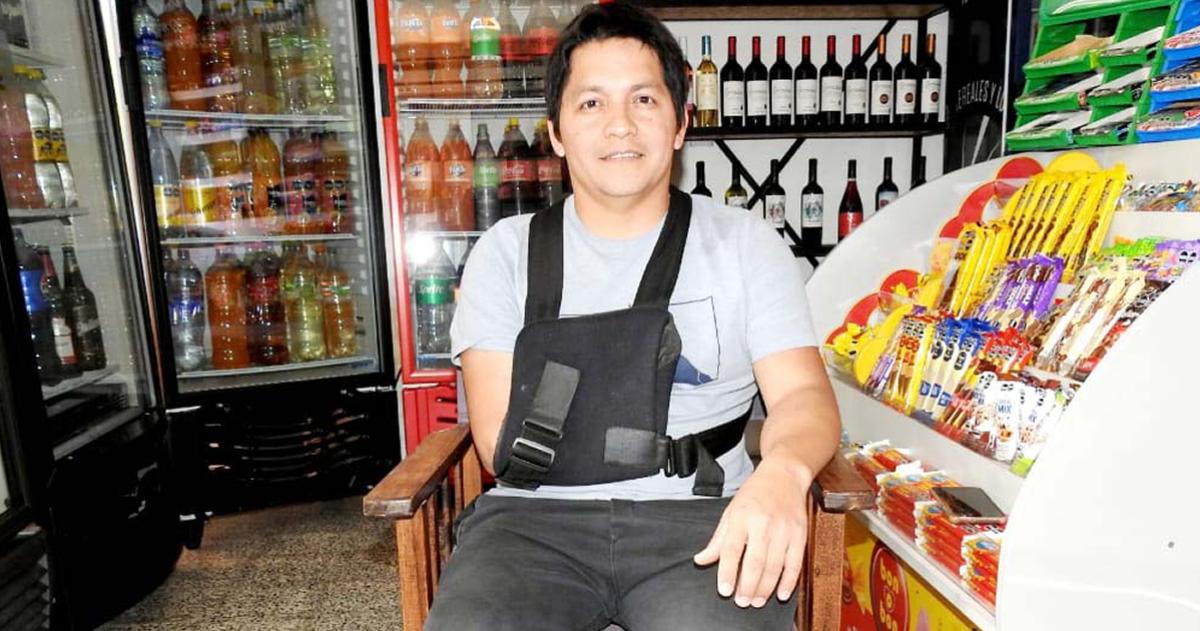 Cruzada solidaria para que Oscar Arce pueda acceder a una proacutetesis
