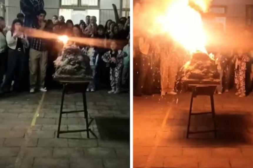 La secuencia de la explosión en Pergamino