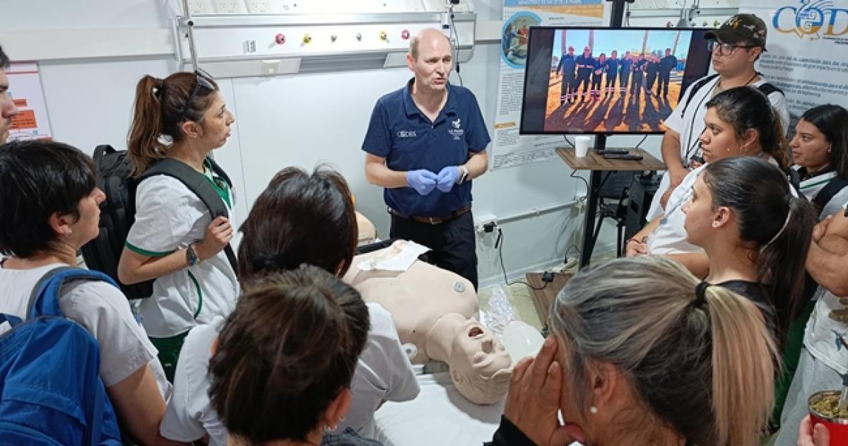 Salud inauguroacute el Laboratorio de Simulacioacuten para capacitar a equipos de emergencia