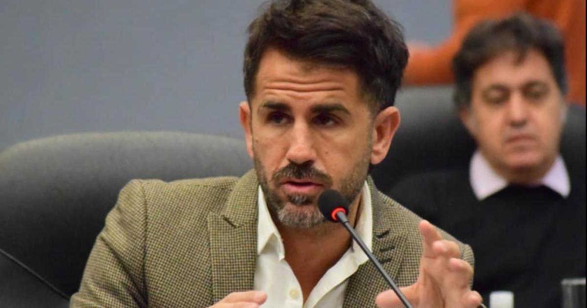 El presidente de la bancada peronista en la Legislatura Espartaco Marín