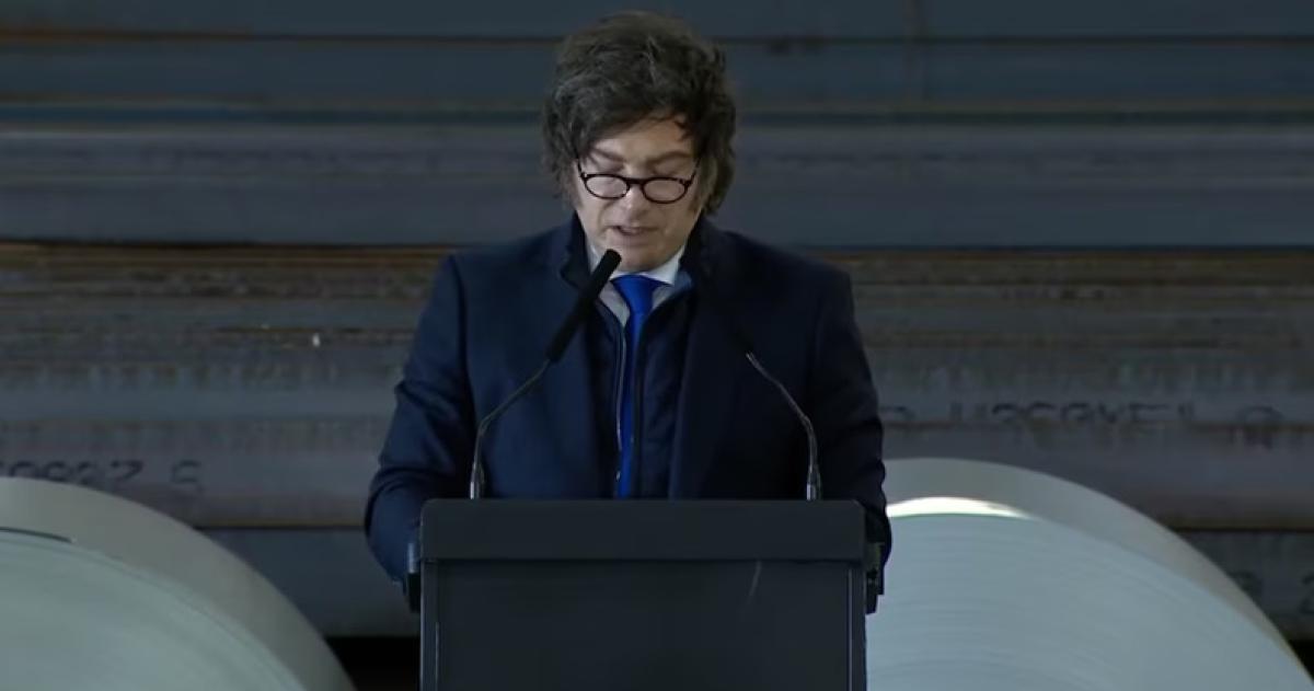 Javier Milei en San Nicols